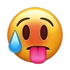 Sticker 🥵 emoji ➜ @emoji1