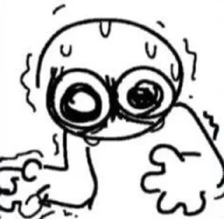 Telegram sticker 😱 бээ :: @fStikBot