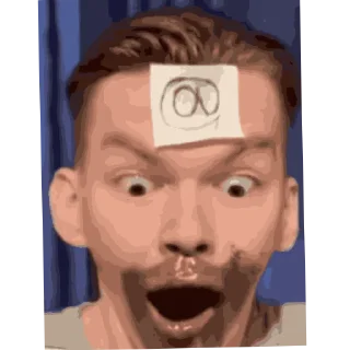 Telegram sticker 😲 Еблан хата