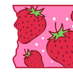 Sticker 🍓 separadores @emojique