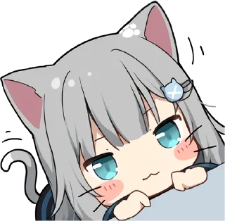 Telegram sticker 😍 Nachonekodayo @jp_stickers