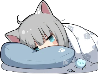 Video sticker 😪 Nachonekodayo @jp_stickers