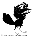 Sticker 👀 fishcrow