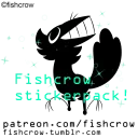 Telegram sticker 😀 fishcrow