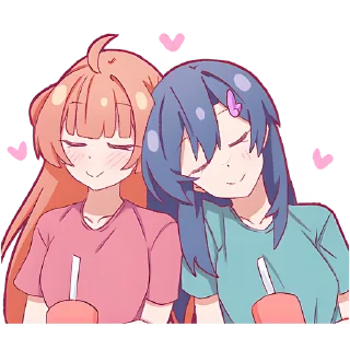 Video sticker 🥰 Подружки @Nyasticks