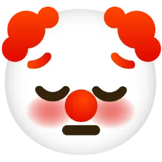 Телеграм стикер 🤡 Emoji