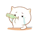 Video sticker 😭 Naughty Cat One😼- @MochaStickers