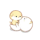 Video sticker 😵 Naughty Cat One😼- @MochaStickers