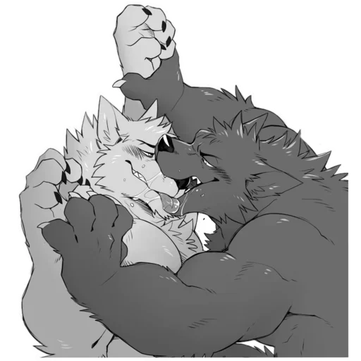 Telegram stiker 😈 Gay Furry