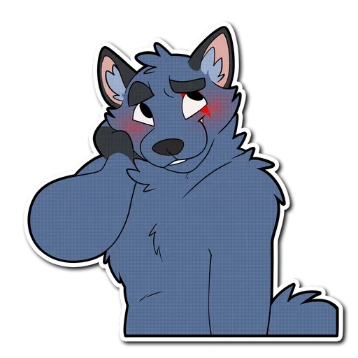Telegram stiker 😅 Gay Furry