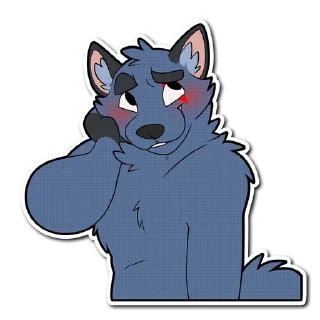 Telegram sticker 😅 Gay Furry