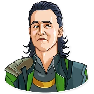 Telegram sticker 😏 Loki