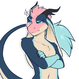 Telegram sticker 😠 Silvia