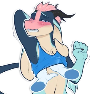Telegram sticker 🐾 Silvia