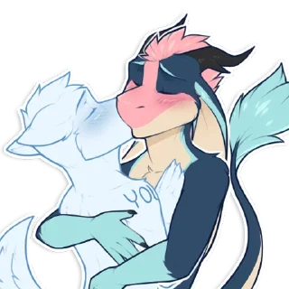 Telegram sticker 😚 Silvia
