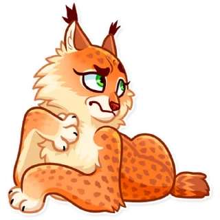 Telegram sticker 🤨 Lynx