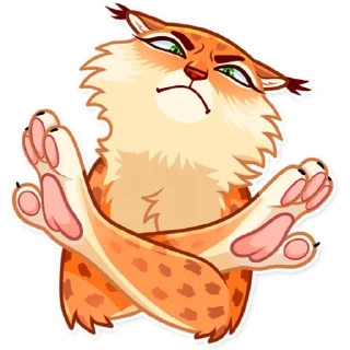 Video sticker 🙅‍♀️ Lynx