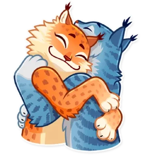 Telegram sticker 🤗 Lynx