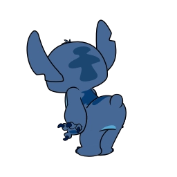 Telegram sticker 🍑 Стич Анимированный @TgSticker