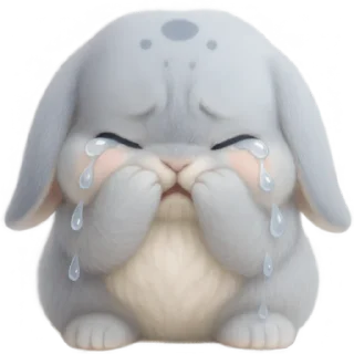 Telegram sticker 😭 Милый Пухляк @Nyasticks