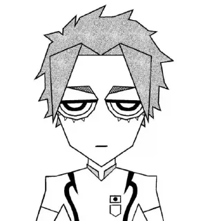 Telegram sticker 🥶 Itoshi Sae by @autisticstarplatinumzawarudo