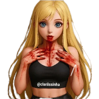 Video sticker 🧸 Clarissinha exclusives - @radin_chan @saude_foco