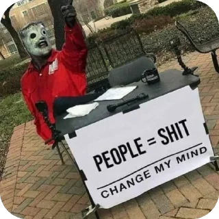 Telegram sticker 💩 Slipknot