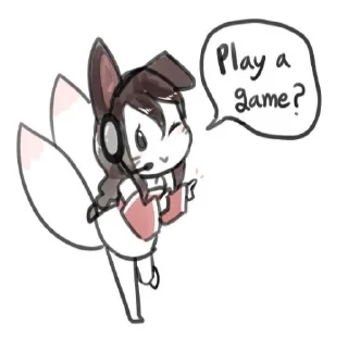 Telegram sticker 💟 AHRI❤️