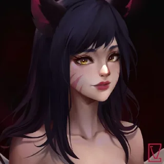 Telegram sticker ☺️ AHRI❤️