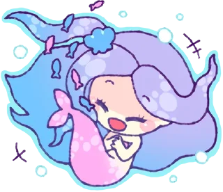Telegram sticker 😂 Under The Sea @jp_stickers