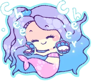 Telegram sticker 🥳 Under The Sea @jp_stickers