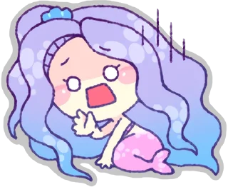 Telegram sticker 😰 Under The Sea @jp_stickers