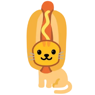Sticker 🌭 кицик від @inteakiss :: @fStikBot