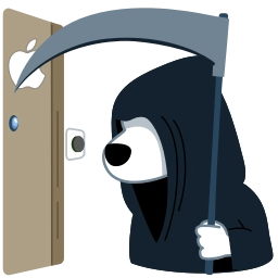 Telegram sticker 💀 The Other Side Of The 🍎 (@DMJ_Stickers)