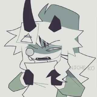 Telegram stiker 🧐 (!!arts not my!!) by: @Kittor_And_Club_Gays