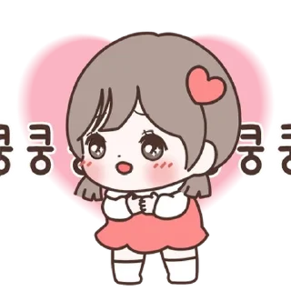 Video sticker 💬 율이는 오늘도 맑음 By @KakaoEmoticon