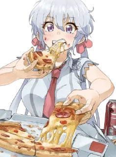 Telegram sticker 🍕 𝒞oᴍΐda de nคᴍi — @stckrRobot