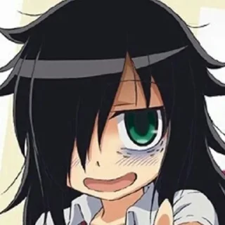 Telegram sticker 😀 Tomoko Kuroki