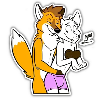 Video sticker 🫴 Foxbrush Tailhole (NSFW Foxbrush Tailwag)