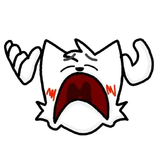 Telegram sticker 😭 фембои тут - @femboybase @mxaiw_red автор  1/15