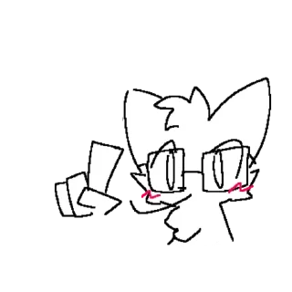 Telegram sticker 🤓 фембои тут - @femboybase @mxaiw_red автор  1/15