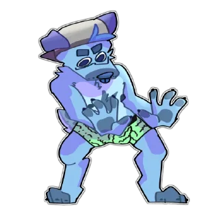 Video sticker 💃 GAY WOLFDOG BEING GAYx2