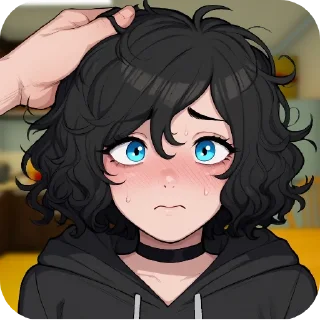 Telegram sticker 👄 My femboy roommate by @Dima_Homelander