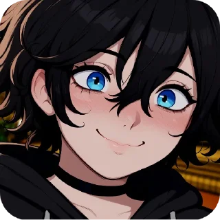 Telegram sticker 👄 My femboy roommate by @Dima_Homelander