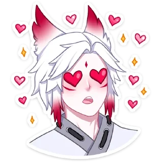 Telegram stiker 🥰 Хидэ (@TgSticker)
