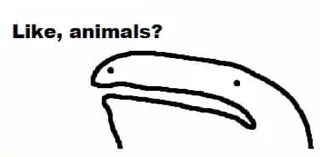 Телеграм стикер 🧐 FlorkOfCows:Origin @NECOdes