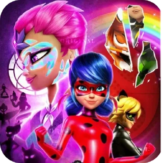 Телеграм стикер ❤ @ladycoqcinelle MIRACULOUS LADYBUG @lord_t_susano