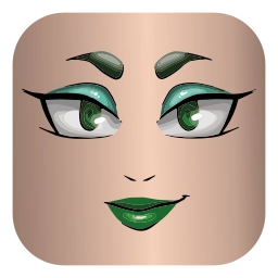 Sticker 💅 Roblox Faces 👉 @kotletovvemoji