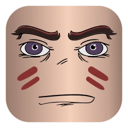 Sticker 😬 Roblox Faces 👉 @kotletovvemoji