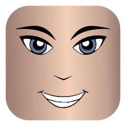 Sticker 😀 Roblox Faces 👉 @kotletovvemoji